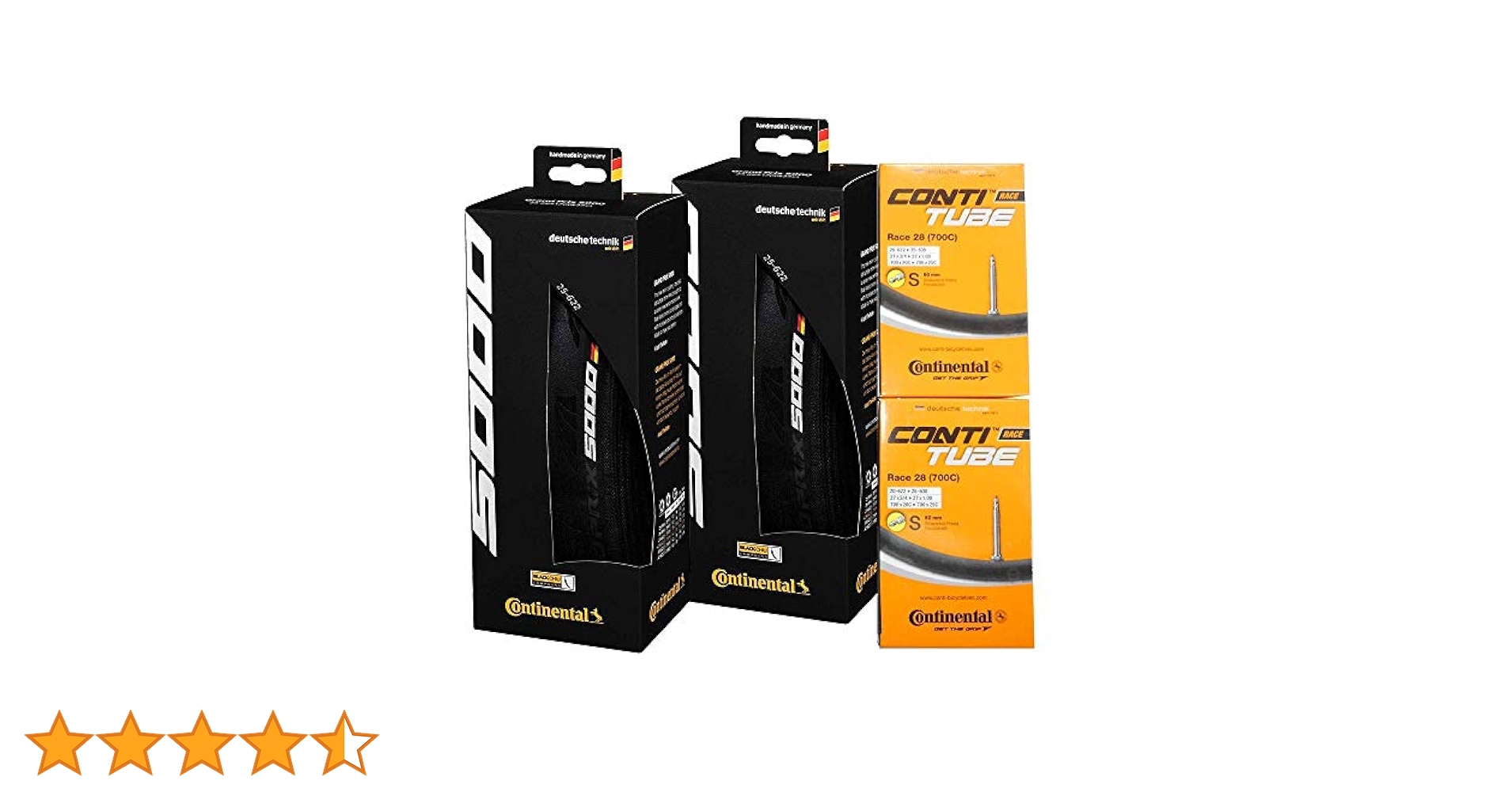 Amazon.co.jp: タイヤとチューブ2本セット Continental